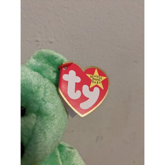 beanie Baby rare Kicks.  ERRORS!  No Ins. Stamp, Tush Tag 1999, Ear Tag 1998 - Picture 3 of 10